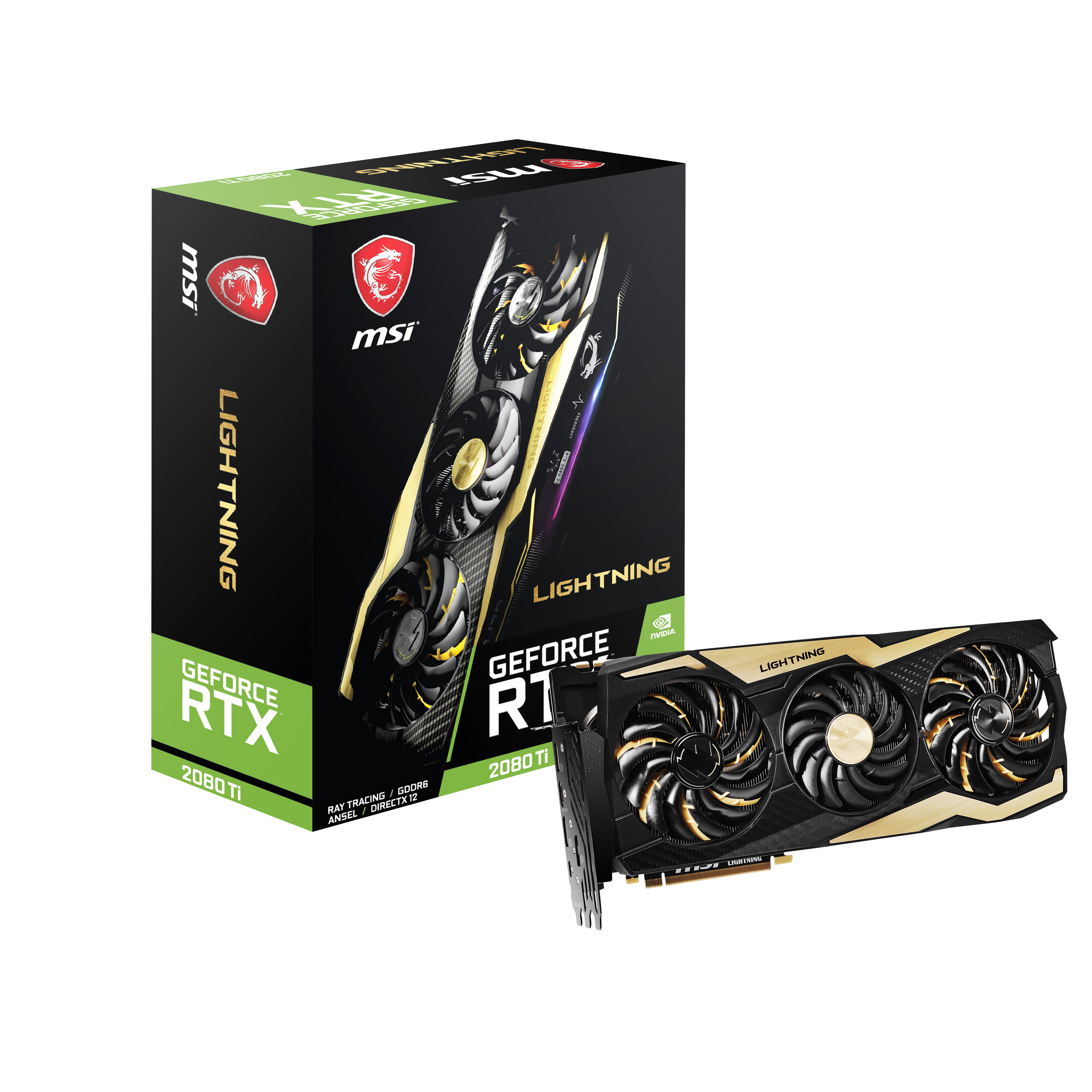 MSI GeForce RTX™ 2080 Ti LIGHTNING Z 16G